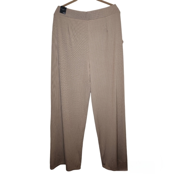 Dictionary Fine Ribbed Wide Leg Trousers with Stretch Size XL/16 - Picture 2 of 11